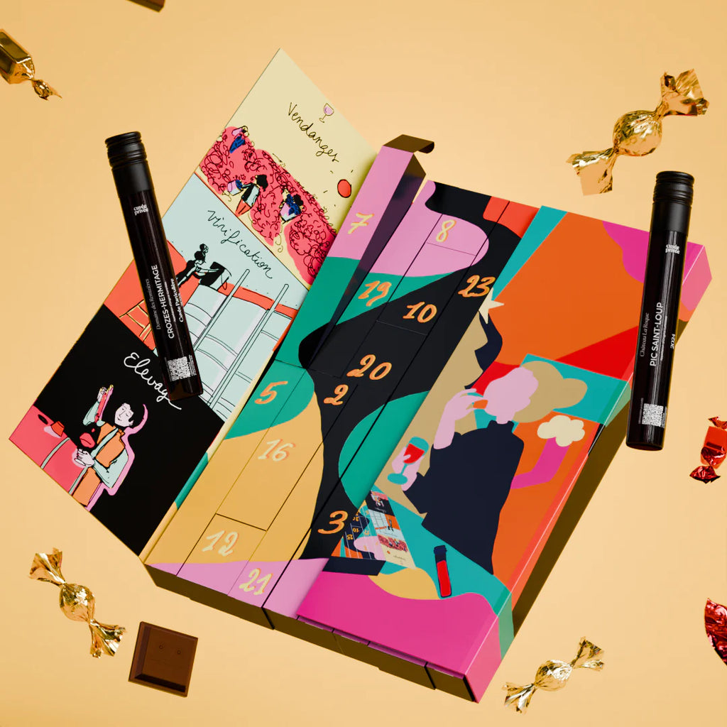 Calendrier de l’Avent Vins & Chocolats 2025 - Flakon