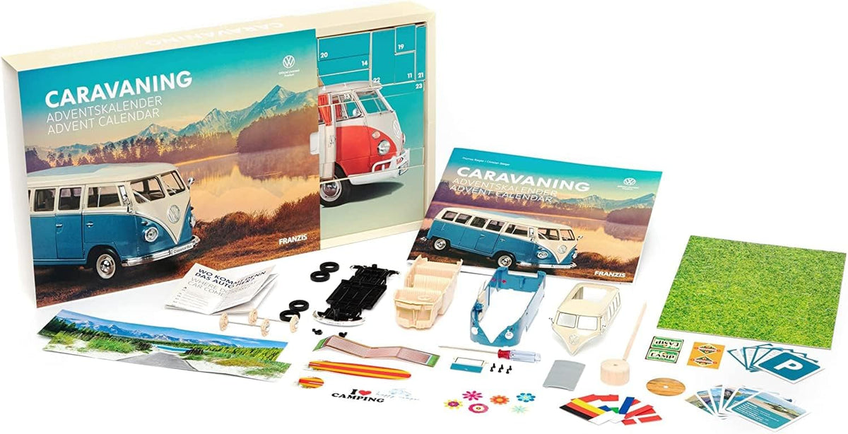 Calendrier de l'Avent Franzis Caravaning VW Bulli T1