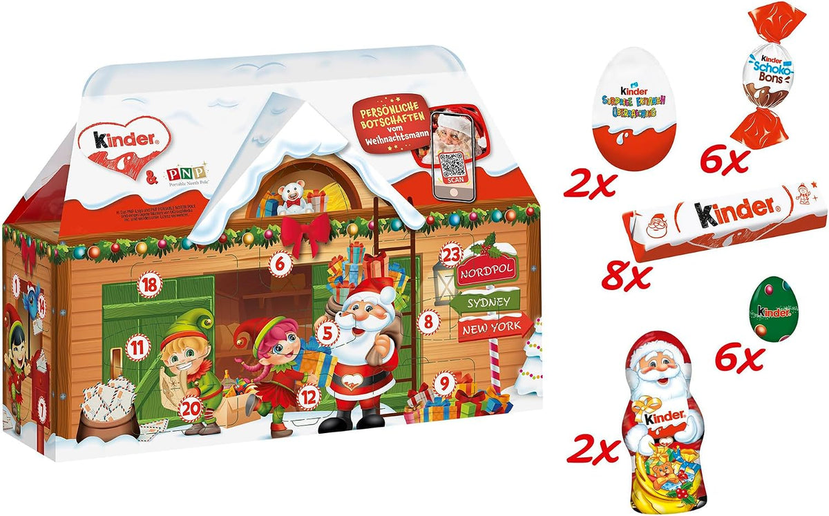 Calendrier de l'Avent Kinder 3D 234 g
