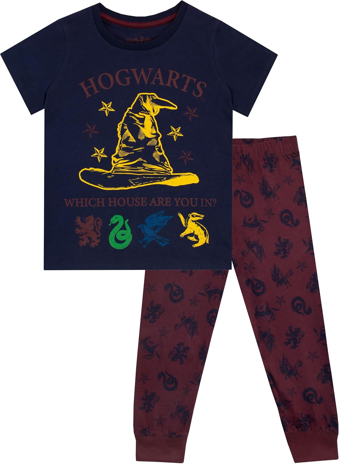 Ensemble pyjama Hogwarts (fille)