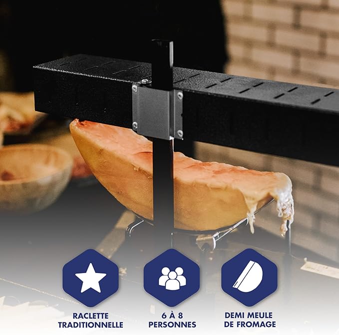 Appareil à Raclette Alpage Signature Traditionnel – 6 à 10 personnes