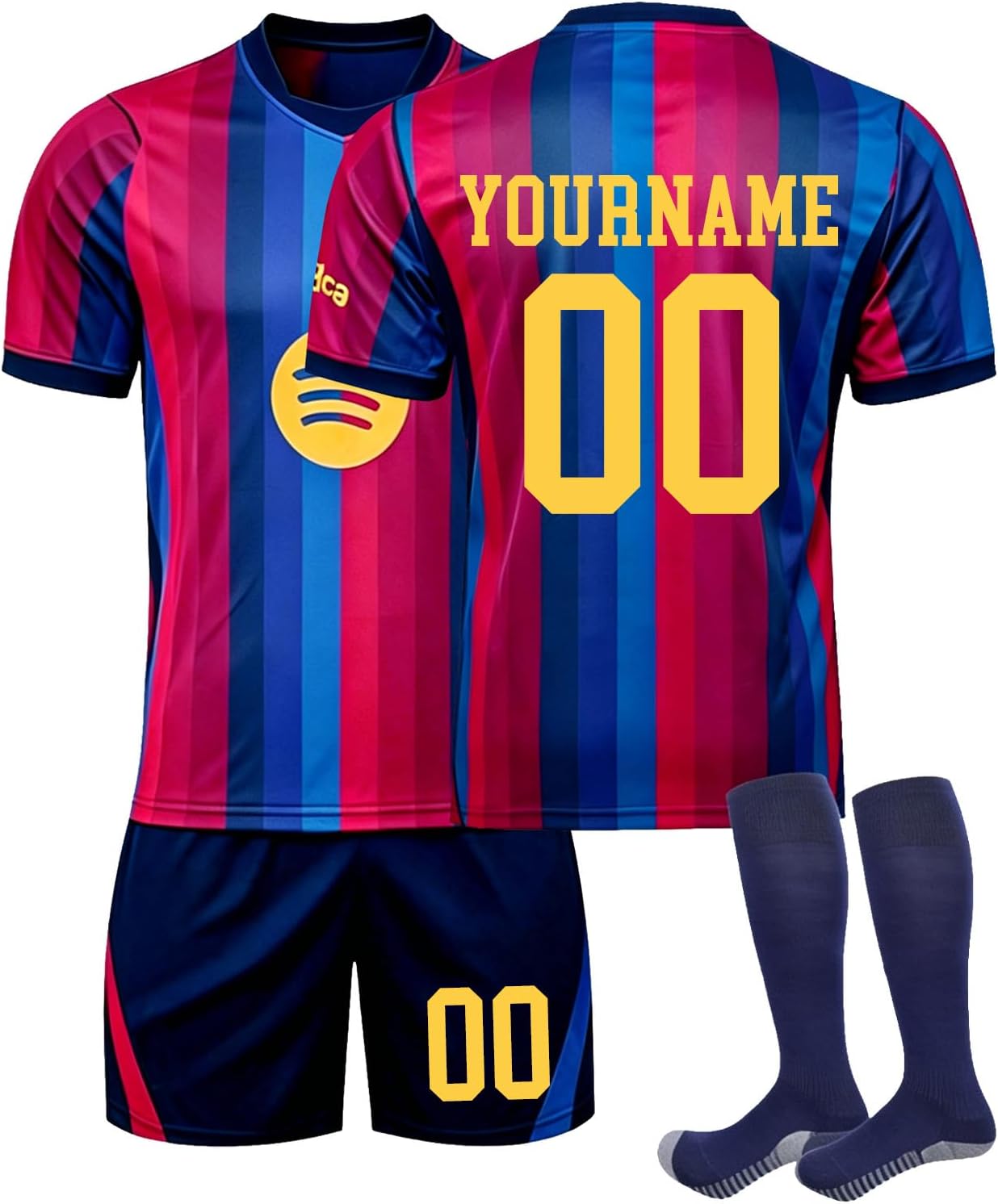 Maillot Barcelone enfant personnalisable (à floquer Koundé)
