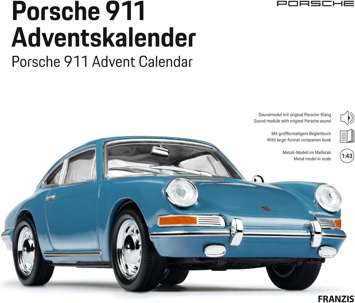 Calendrier de l'Avent Franzis Porsche 911 maquette 1:43