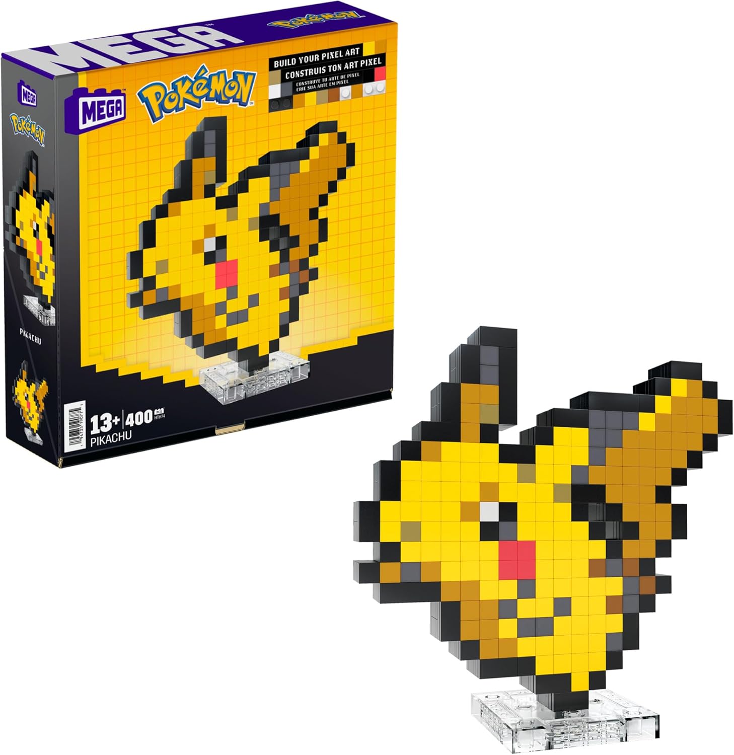 MEGA Pokémon — Pikachu rétro à construire