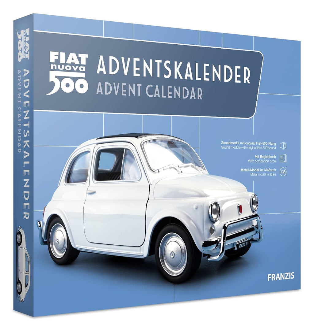 Boîte du calendrier de l’Avent Franzis Fiat 500