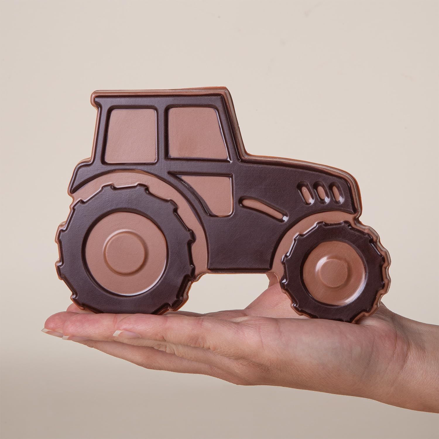 Tracteur en chocolat