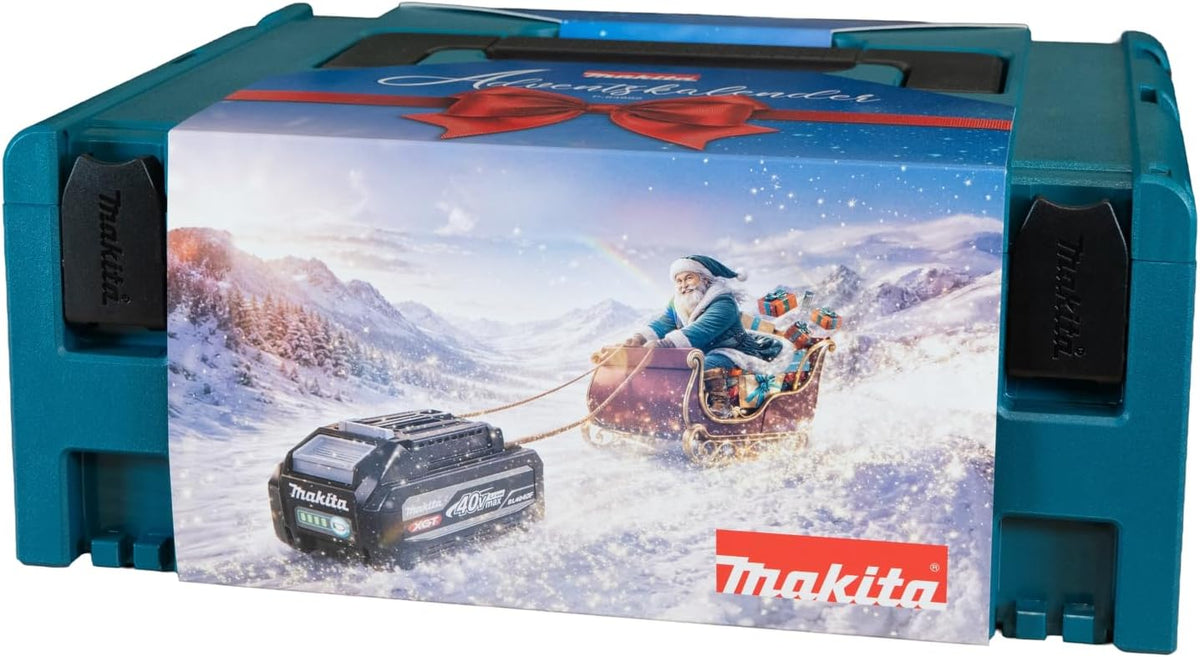 Calendrier de l'Avent Makita 2026 – fourreau illustré