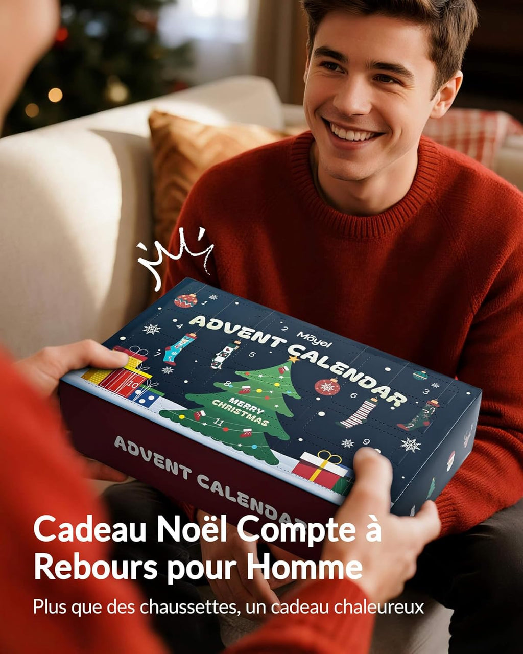 Calendrier de l’Avent Chaussettes Homme