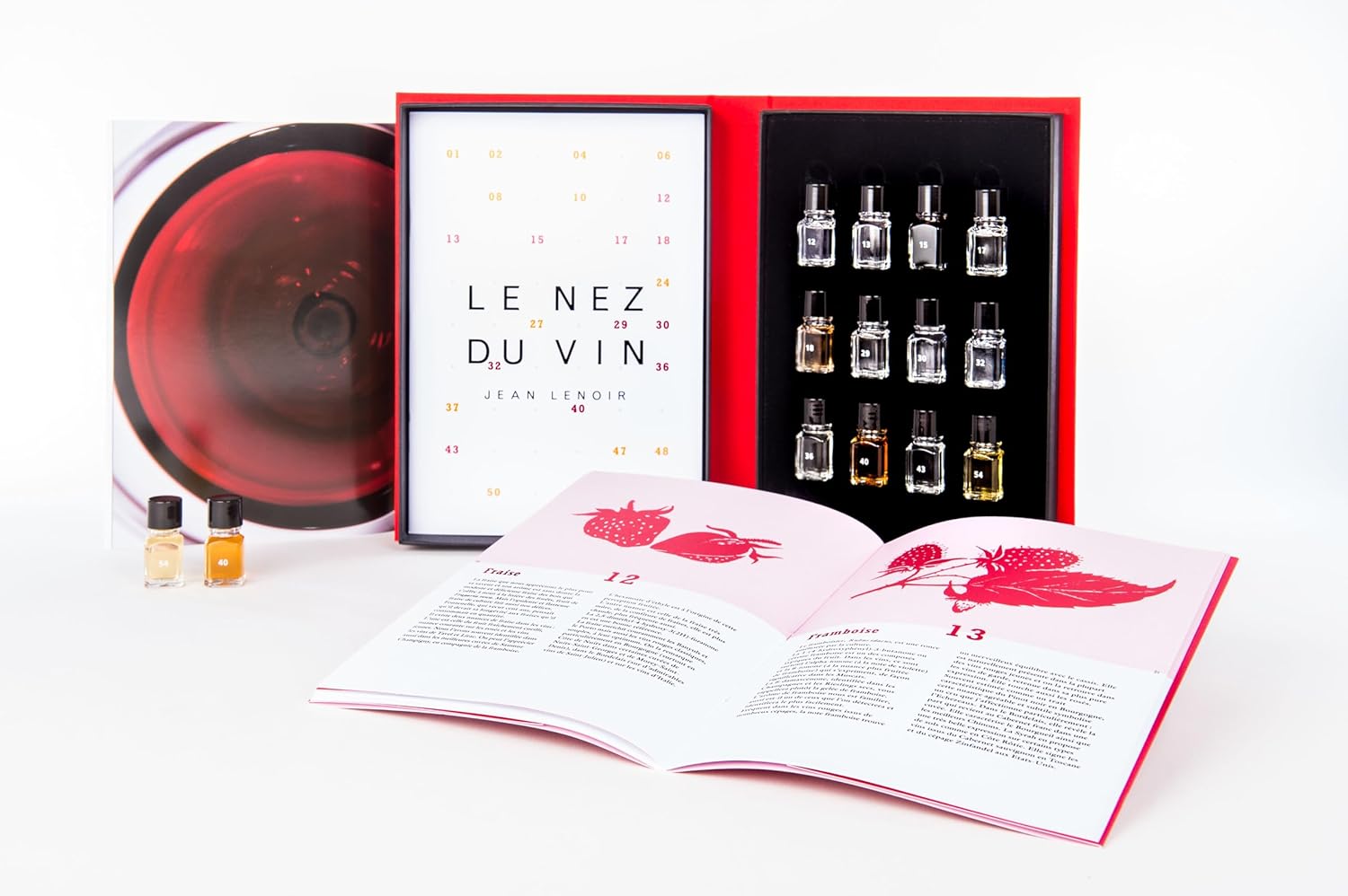 Coffret Le Nez du Vin Les Vins Rouges 12 arômes
