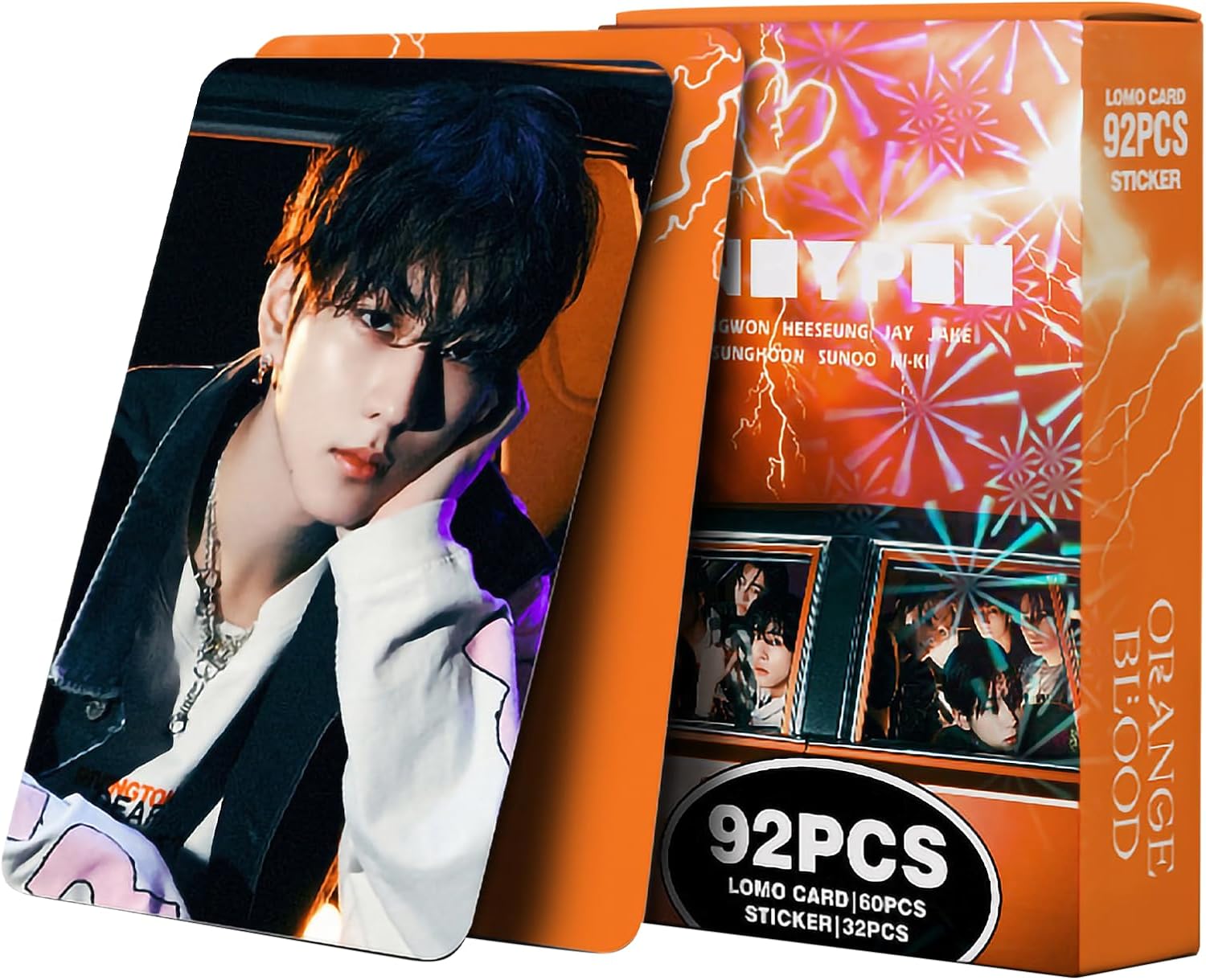 Lot de 92 photocards + stickers ENHYPEN (ToyBltzy)
