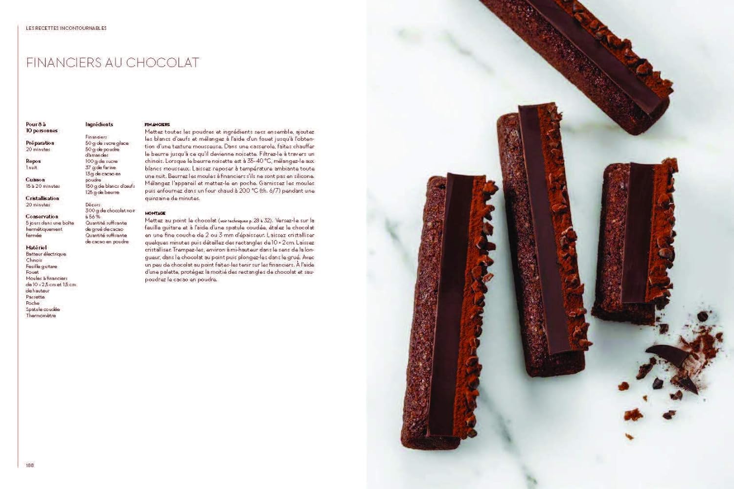 Livre Chocolat : Recettes et techniques d’une École d’excellence