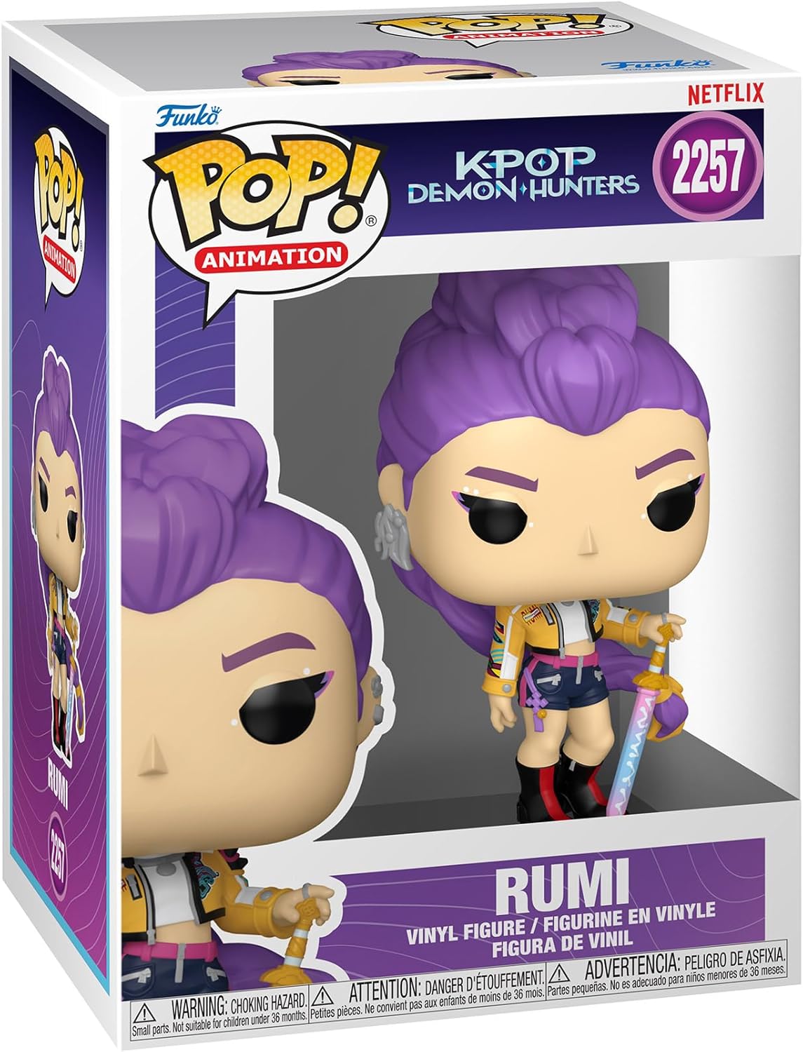 Funko Pop! KPop Demon Hunters — Rumi (officiel)