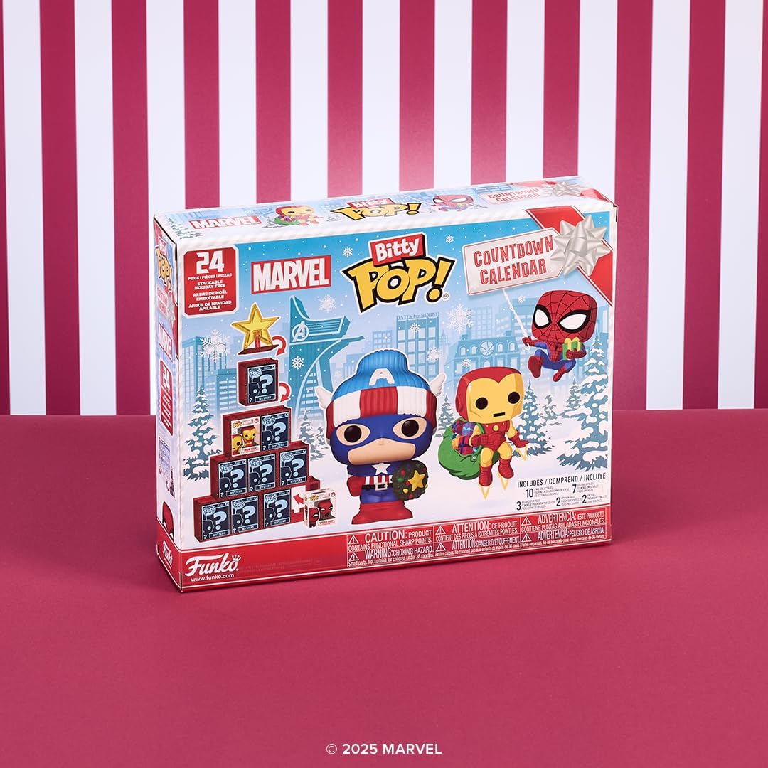 Calendrier de l’Avent Marvel Funko Bitty Pop! 2025