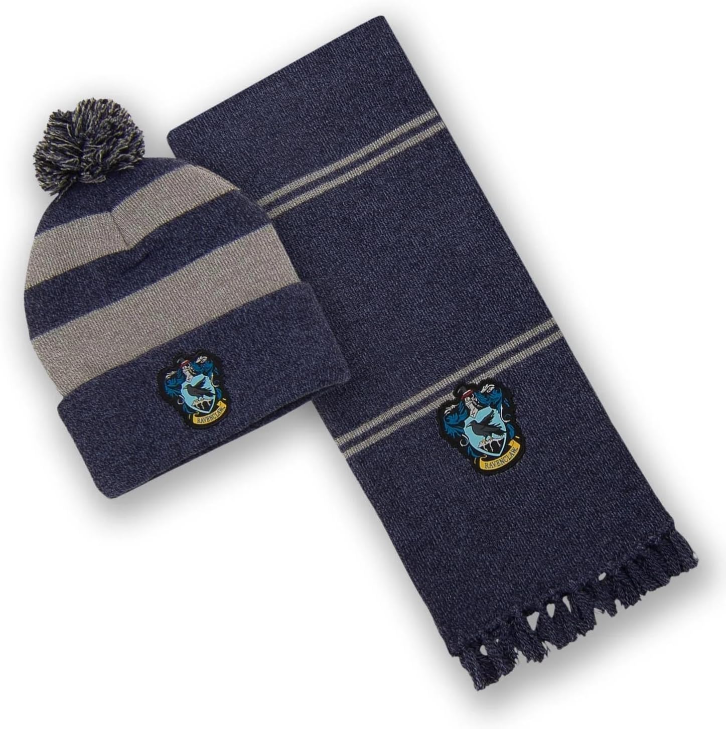 Ensemble bonnet + écharpe Serdaigle