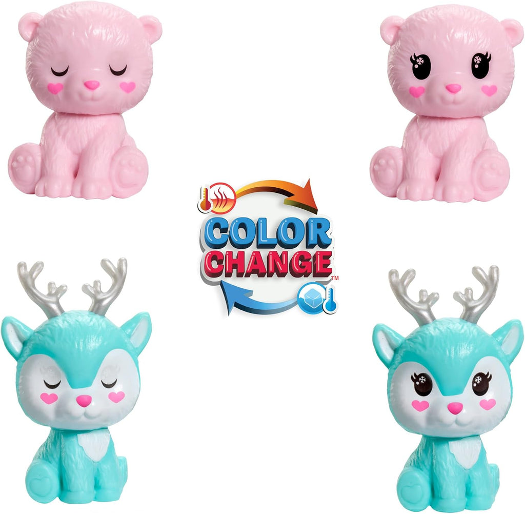 Mini-animaux à changement de couleur du calendrier de l’Avent Barbie Cutie Reveal