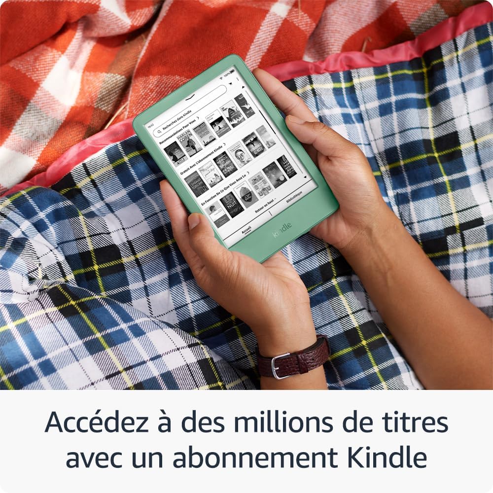 Kindle (nouvelle génération) – La liseuse légère qu’on emmène partout