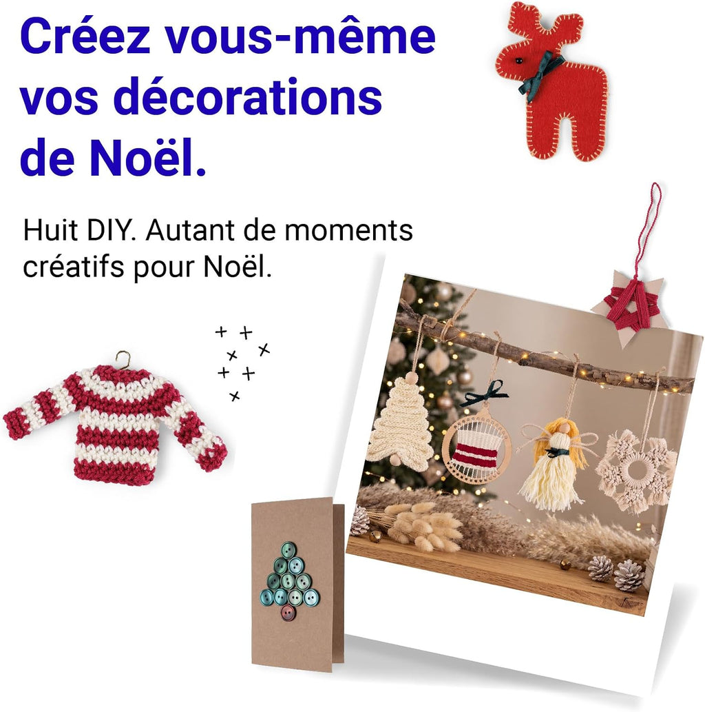 8 projets DIY de Noël du calendrier Prym 2026