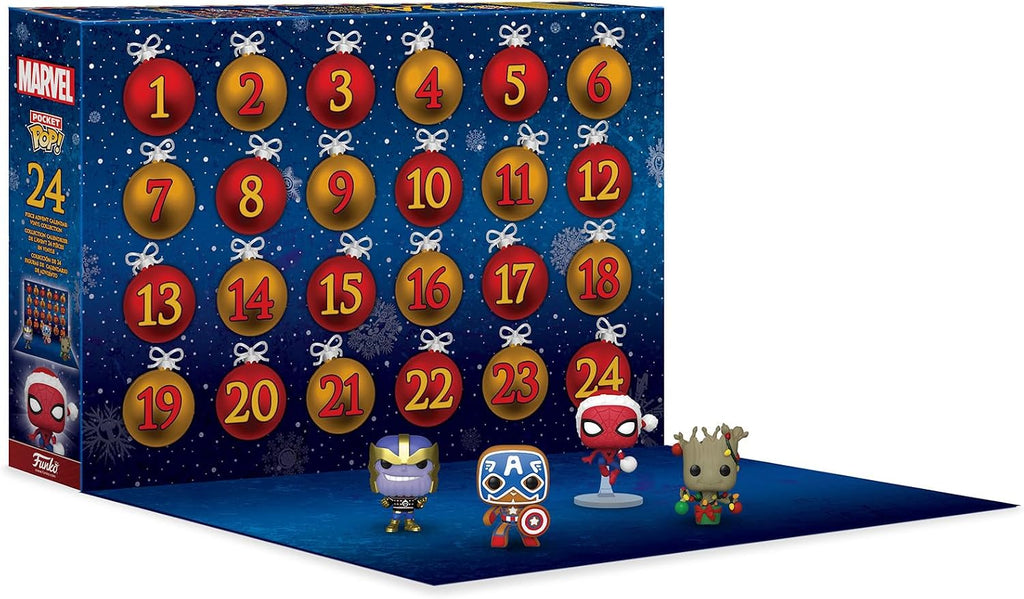Calendrier de l'Avent Funko Pocket Pop! Marvel Holiday 2022