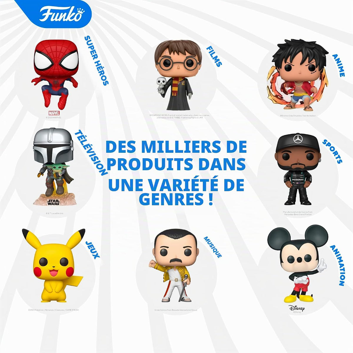 Calendrier de l'Avent Funko Pocket Pop! L'Étrange Noël de Monsieur Jack 2020