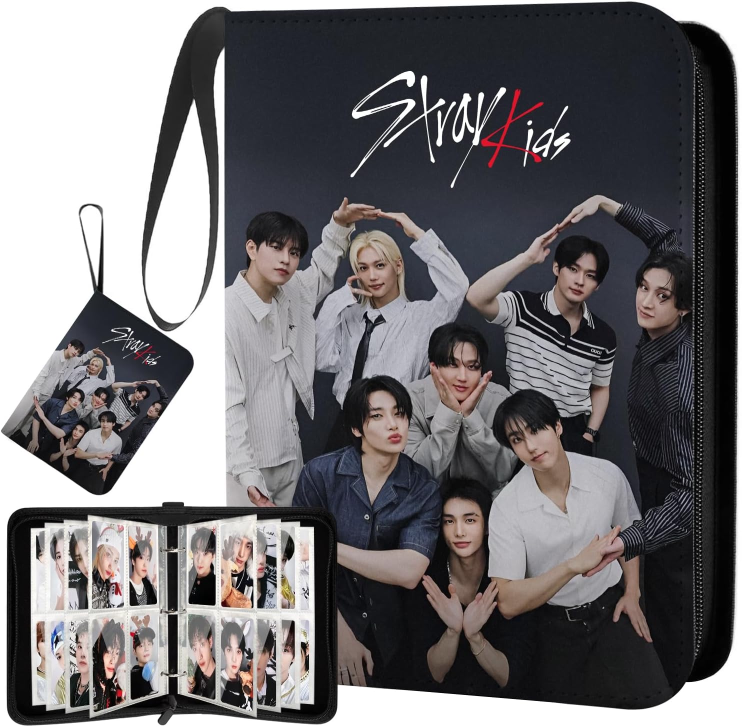Classeur photocards Stray Kids (binder noir)