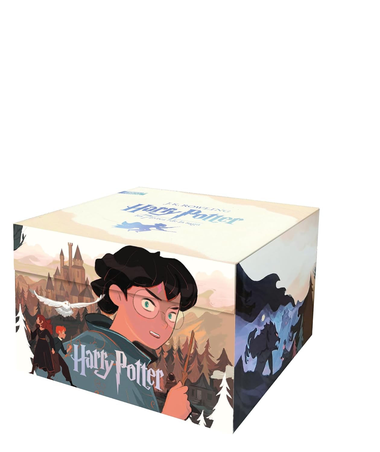 Coffret de 7 livres de la saga Harry Potter