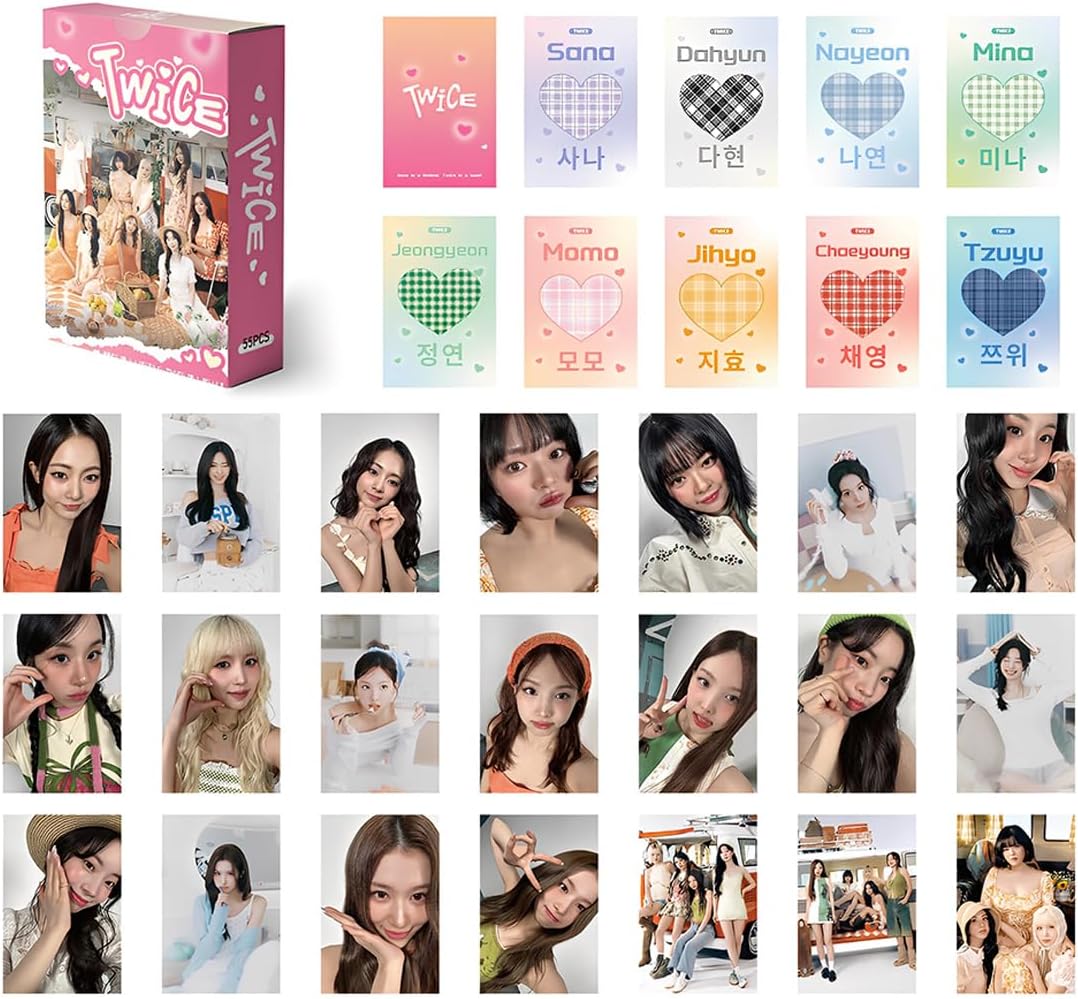 55 Lomo cards TWICE