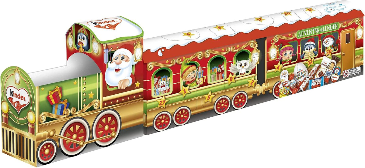 Calendrier de l'Avent Kinder Mix Train 3D