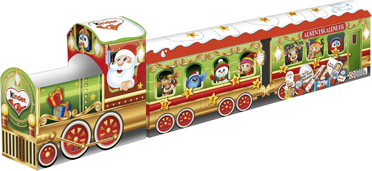 Calendrier de l'Avent Kinder Mix Train 3D