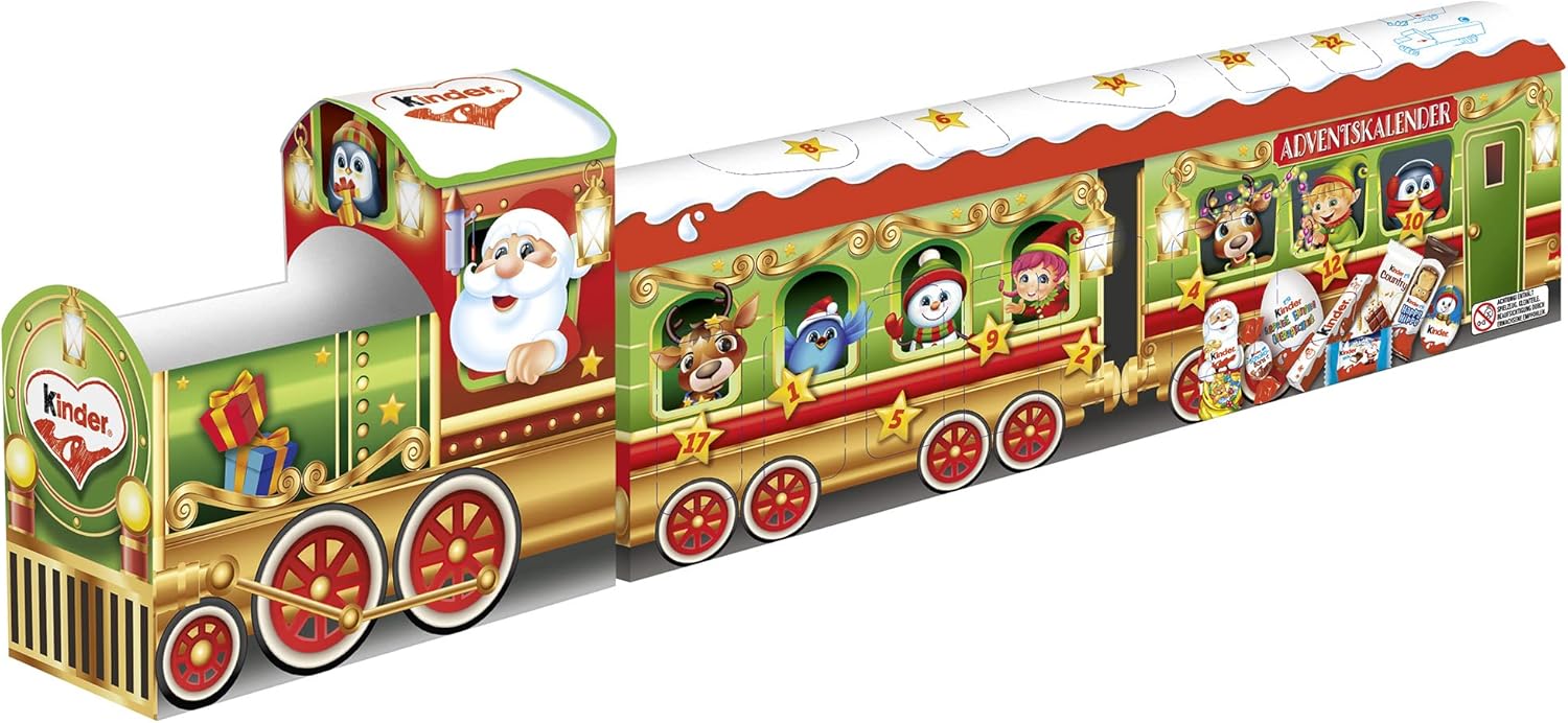 Calendrier de l’Avent 3D Train - Kinder Mix