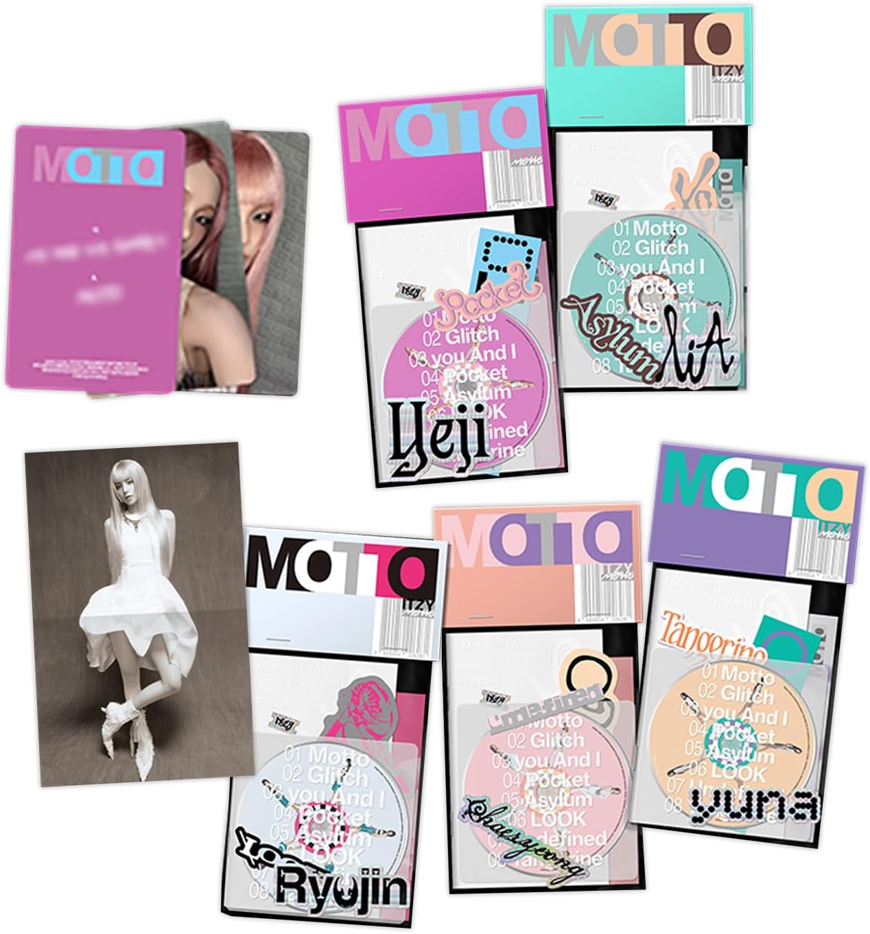 ITZY — Motto, 12th Mini Album (Member Ver., Random)
