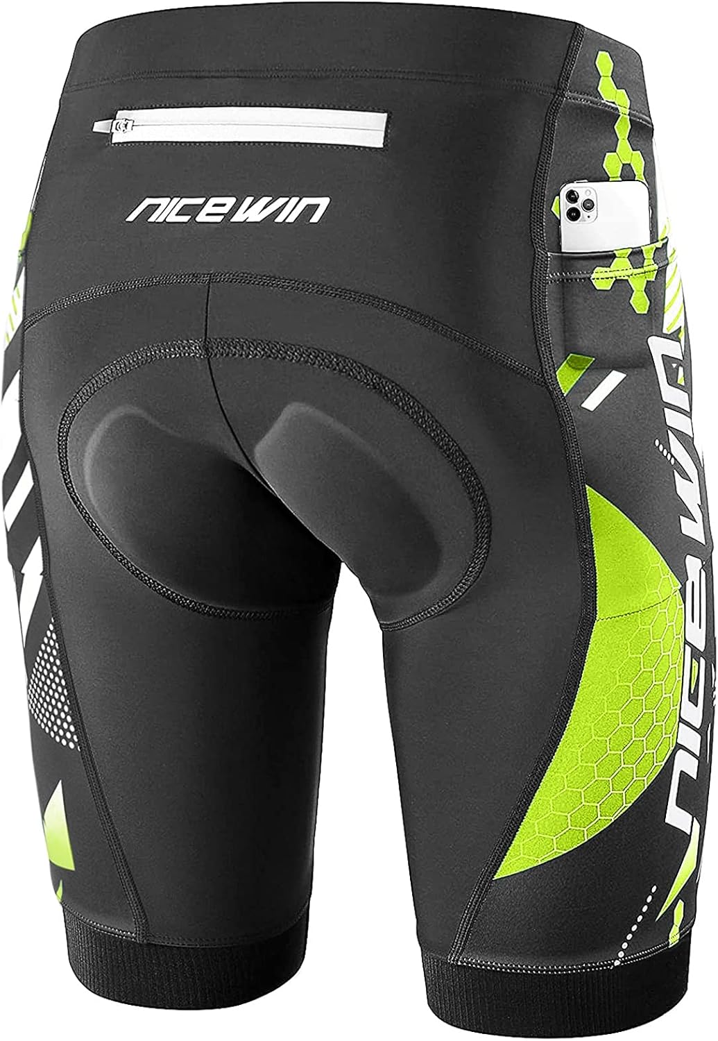 Cuissard de cyclisme NICEWIN, peau de chamois 4D gel