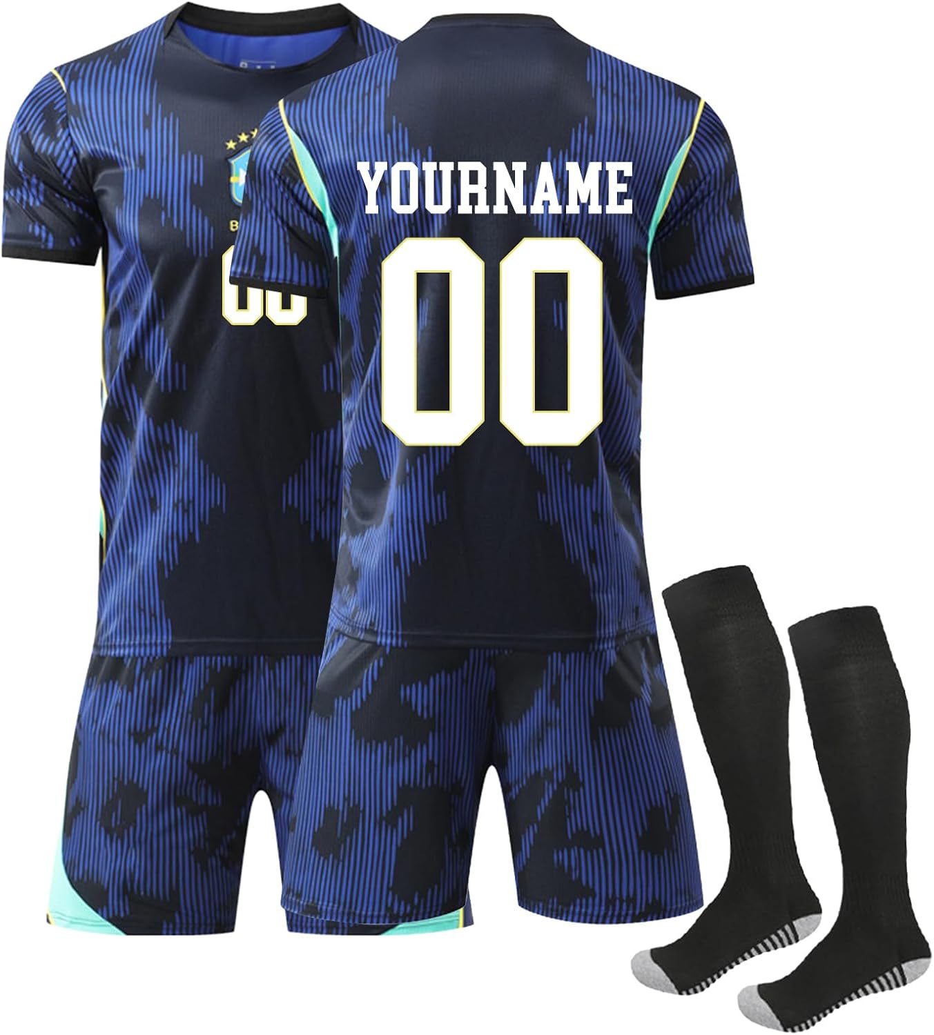 Maillot Brésil perso Coupe du Monde (enfant)