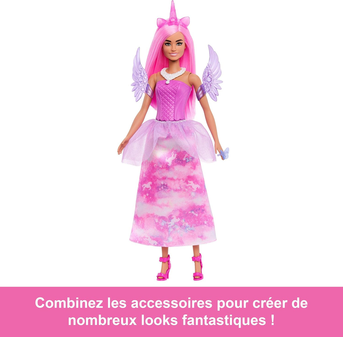 Calendrier de l'Avent Barbie JFL66 poupée sirène fée