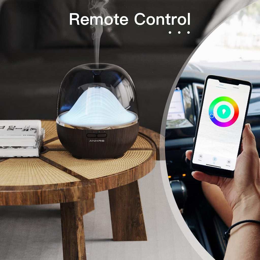 Diffuseur d’huiles essentielles WiFi Ankrs 600 ml