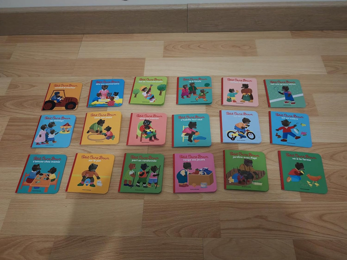 Calendrier de l'Avent Petit Ours Brun – les 24 petits livres