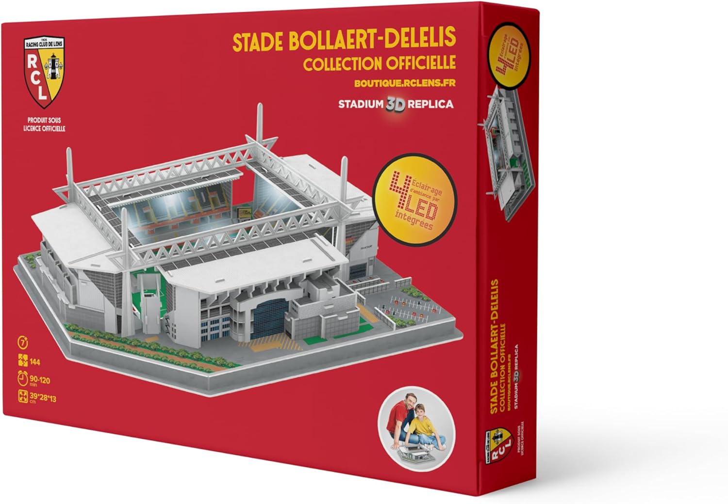 Puzzle 3D Stade Bollaert-Delelis RC Lens (officiel)