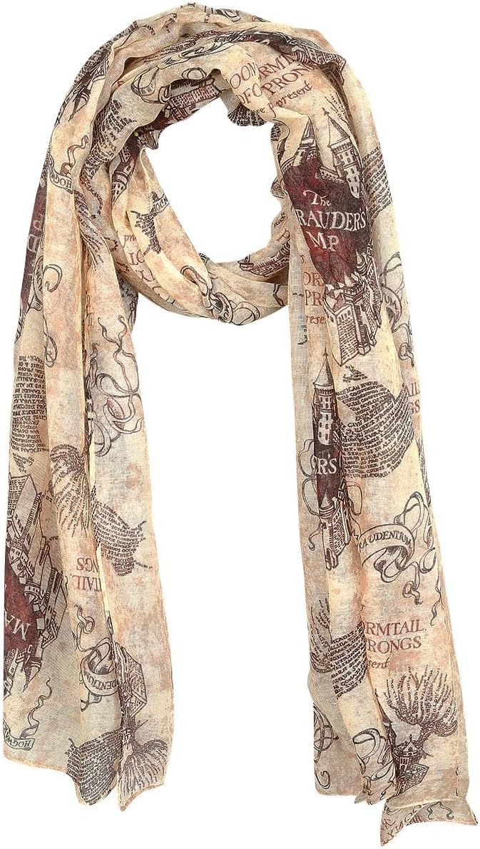 Foulard Carte du Maraudeur