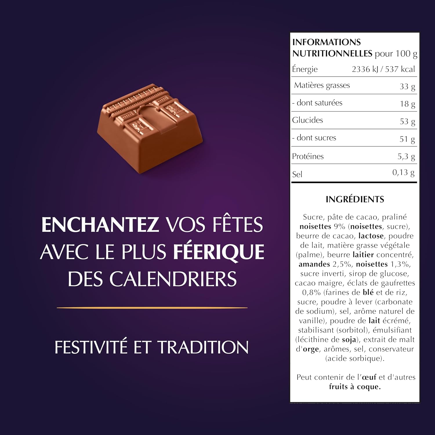 Calendrier de l'Avent Lindt Champs-Élysées