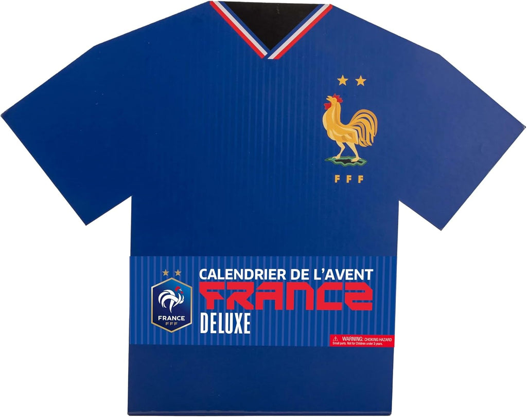 Calendrier de l'Avent Équipe de France Deluxe Cinereplicas – boîte maillot