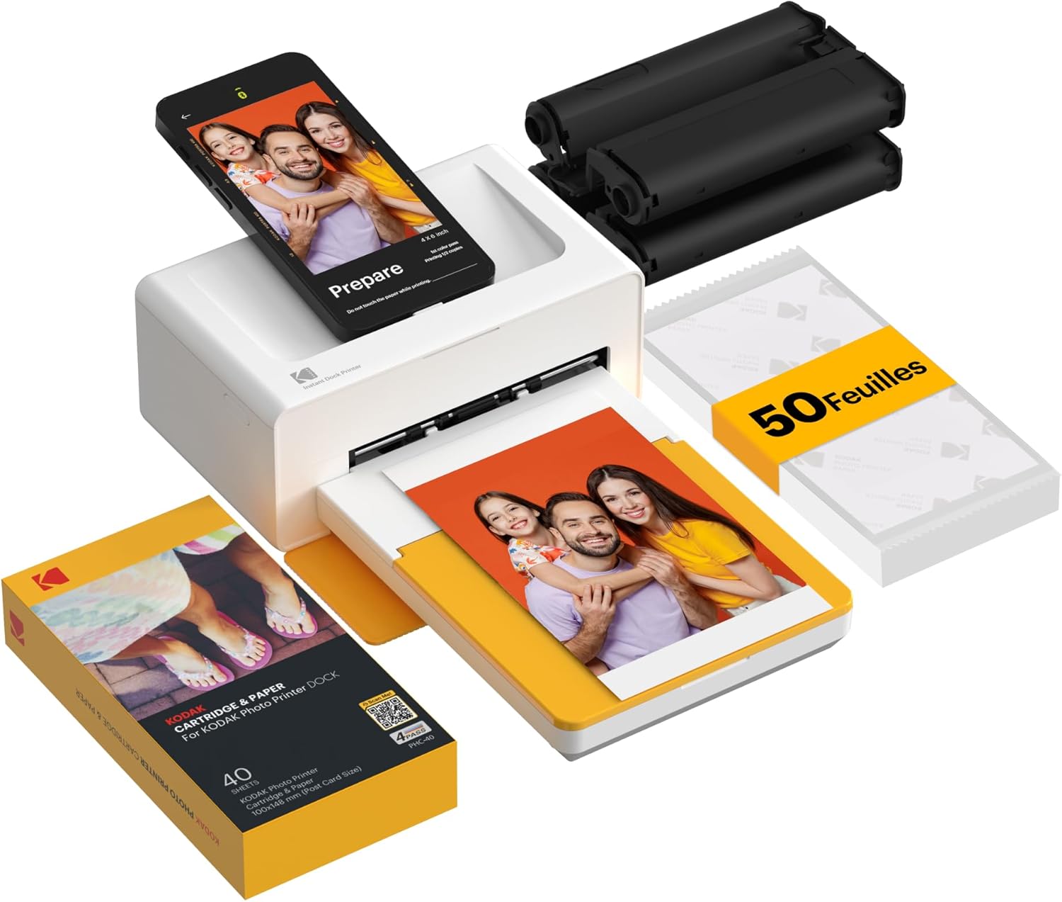 Kodak Dock Plus, imprimante photo 10x15
