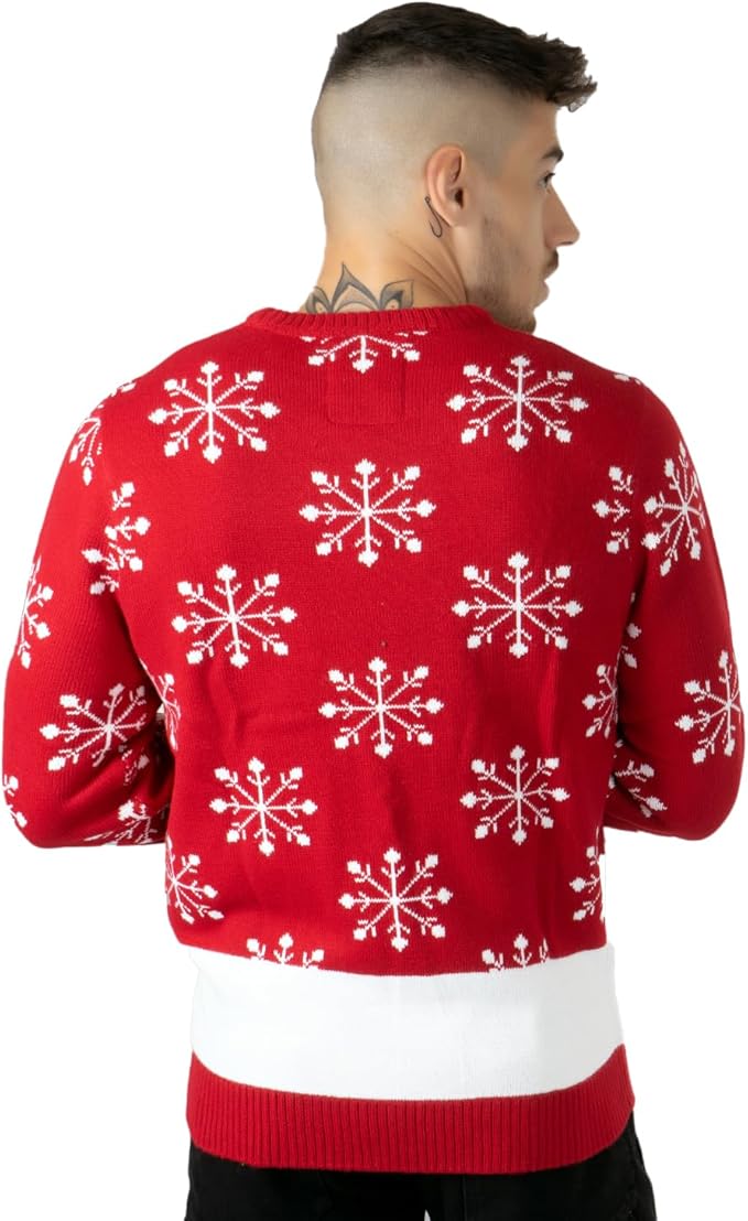 Pull moche noël homme