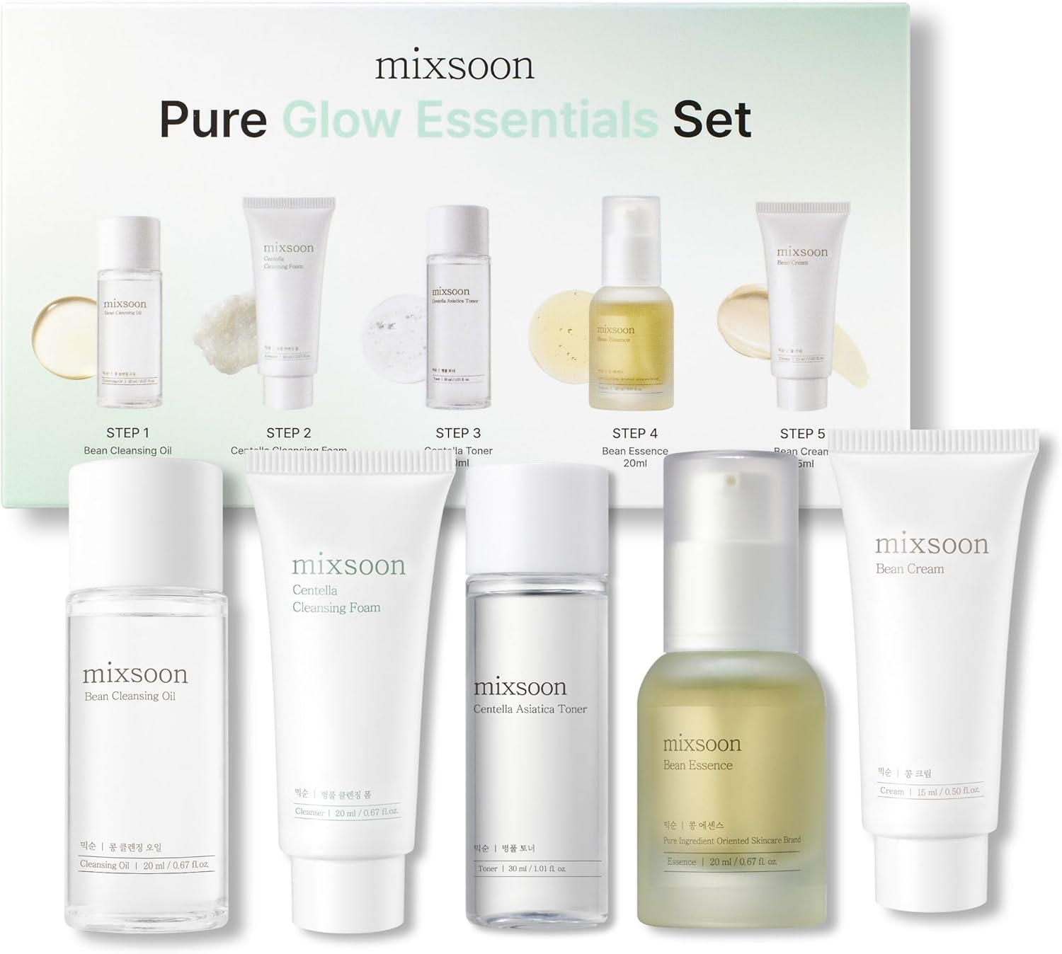 mixsoon Pure Glow Essentials (kit soin)
