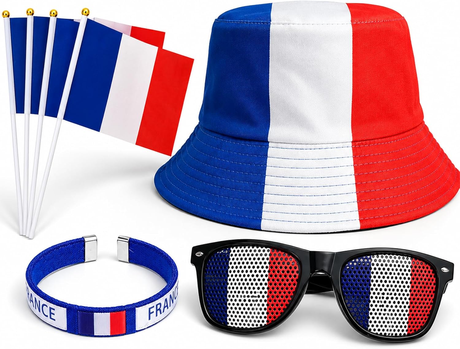 Kit supporter France 6 pièces