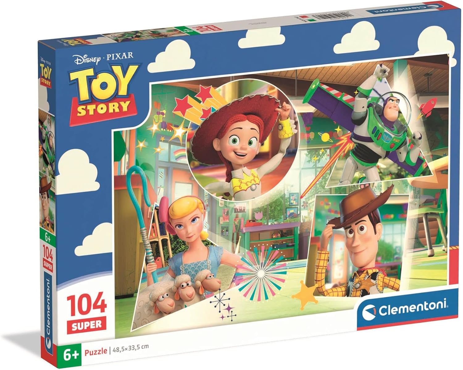 Clementoni Toy Story — Super Puzzle 104 pièces (dès 6 ans)