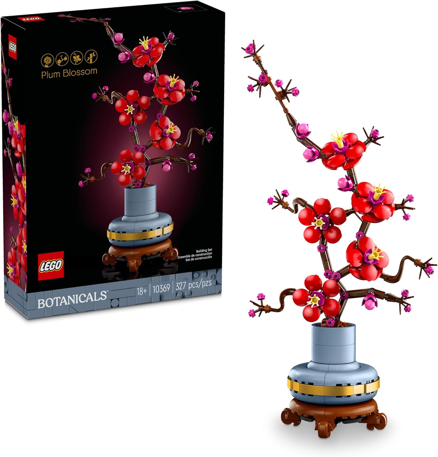 LEGO Botanicals Les Fleurs de Prunier 10369 Lego