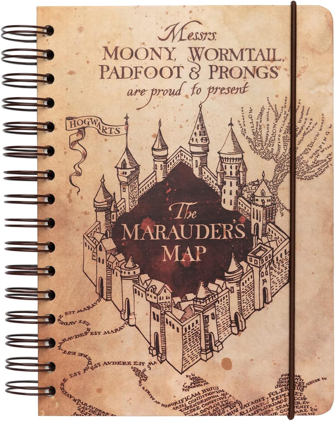 Bullet journal Carte du Maraudeur