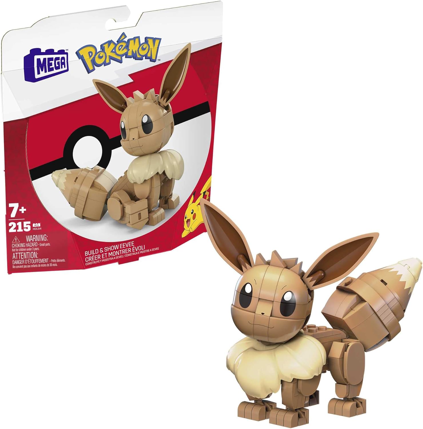 MEGA Pokémon — Évoli articulé 6 cm