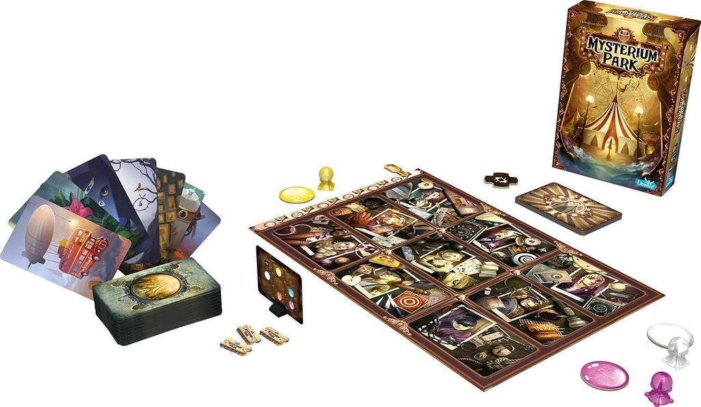 Mysterium Park : le jeu de société coopératif et mystérieux