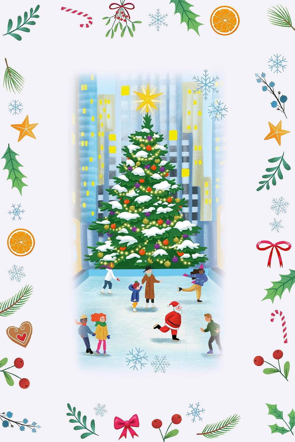 Exemple de puzzle du calendrier Ravensburger : Noël à New York