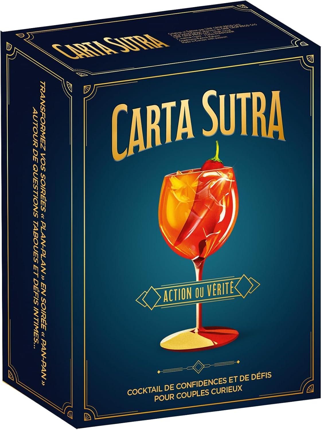 Jeu de cartes Action ou Vérité pour couple